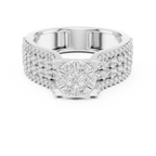 Zelavienne Floral Cluster Lab Grown Diamond Statement Ring