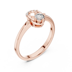 Elarova Oval Halo Lab Grown Diamond Ring