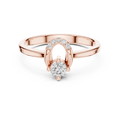 Elarova Oval Halo Lab Grown Diamond Ring