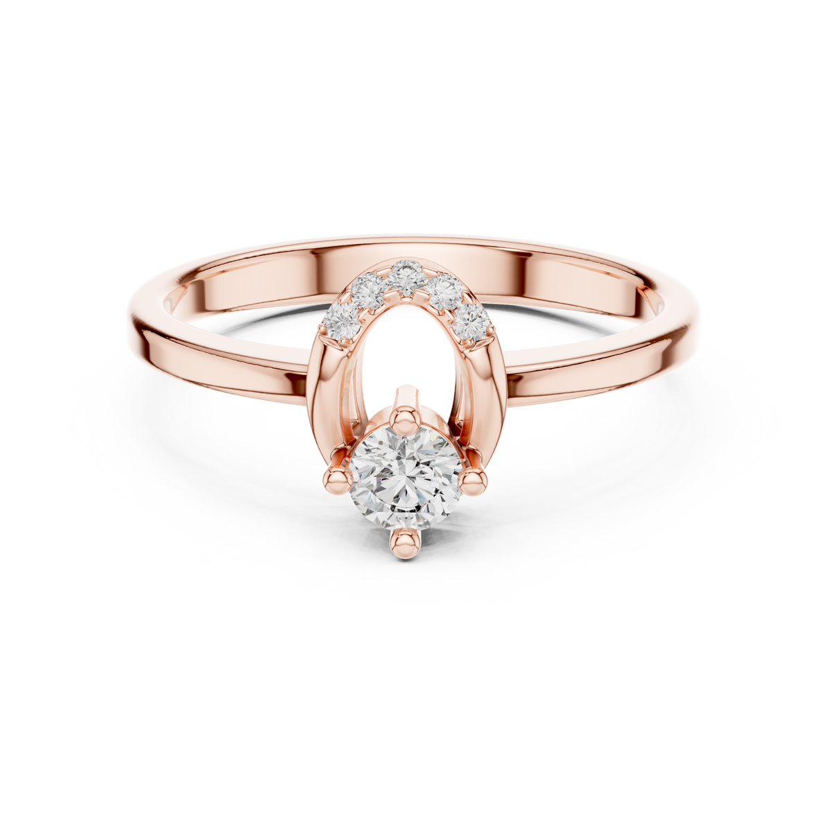 Elarova Oval Halo Lab Grown Diamond Ring