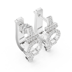 Aurelia Medallion Pavé Lab Grown Diamond Drop Earrings