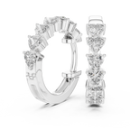 Brillante Diamant-Creolen