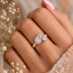 Odalys Toi et Moi Lab Grown Diamond Ring