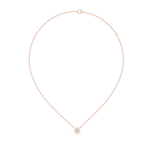 Celestara Eight-Point Star Lab Grown Diamond Pendant