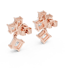 Luxuriöse Diamant-Creolen für Damen