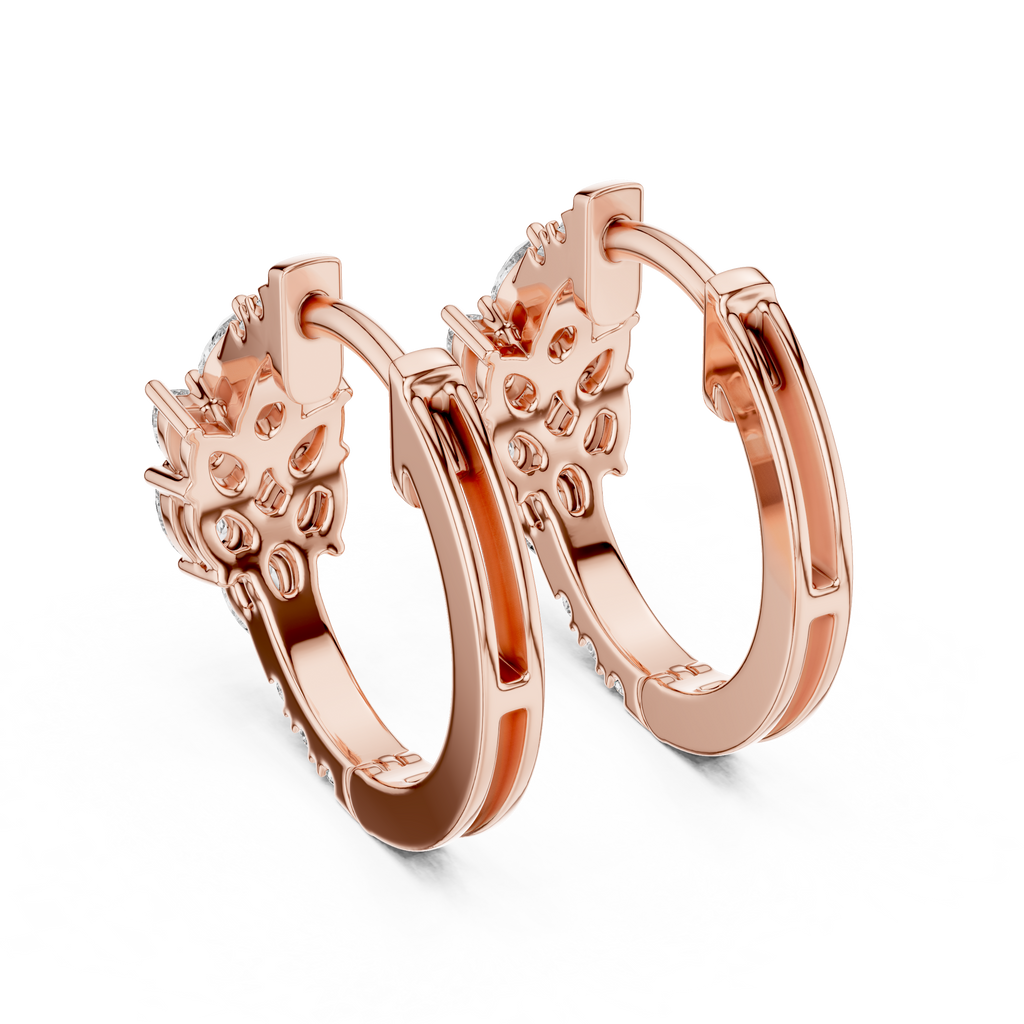 Designer Diamant Creolen – Luxuriöser Stil
