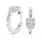 Designer Diamant Creolen – Luxuriöser Stil