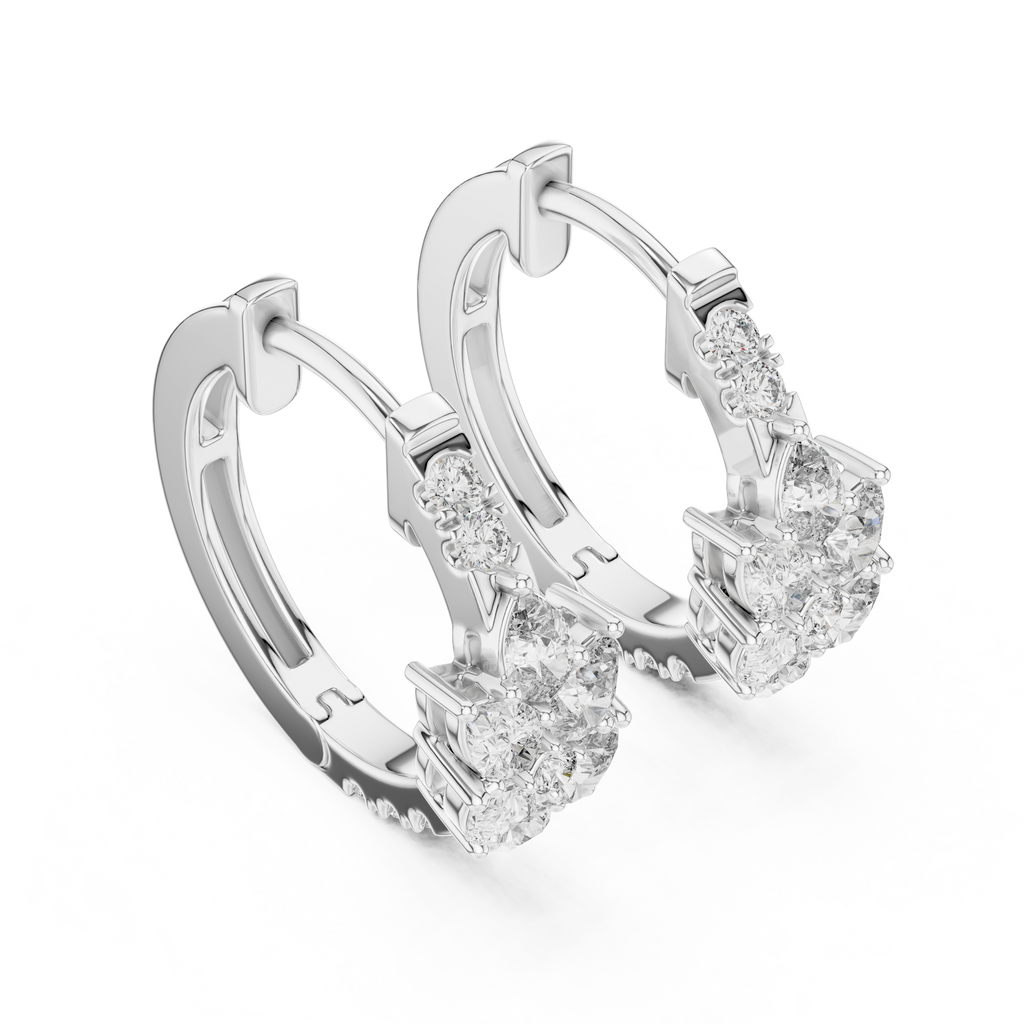 Designer Diamant Creolen – Luxuriöser Stil