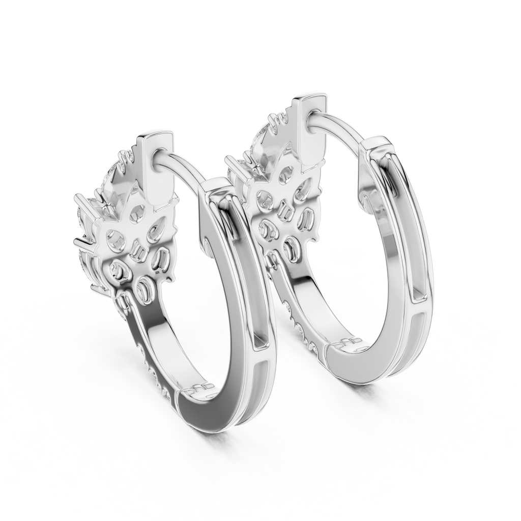 Designer Diamant Creolen – Luxuriöser Stil
