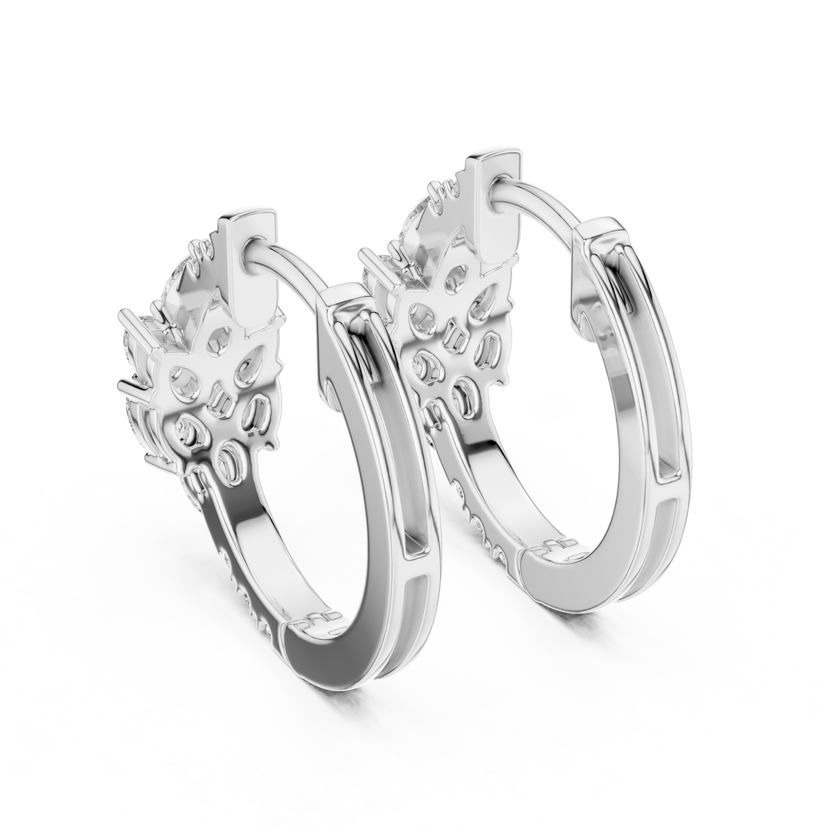 Designer Diamant Creolen – Luxuriöser Stil