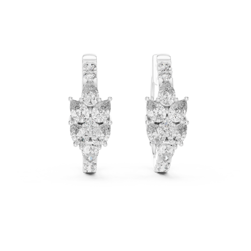 Designer Diamant Creolen – Luxuriöser Stil