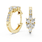 Designer Diamant Creolen – Luxuriöser Stil