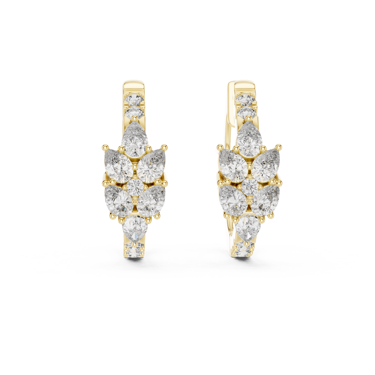 Designer Diamant Creolen – Luxuriöser Stil