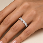 Thalia Oval Cut Lab Grown Diamond Solitaire Ring.