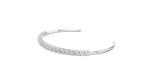 Manschette mit Diamanten im Rundschliff