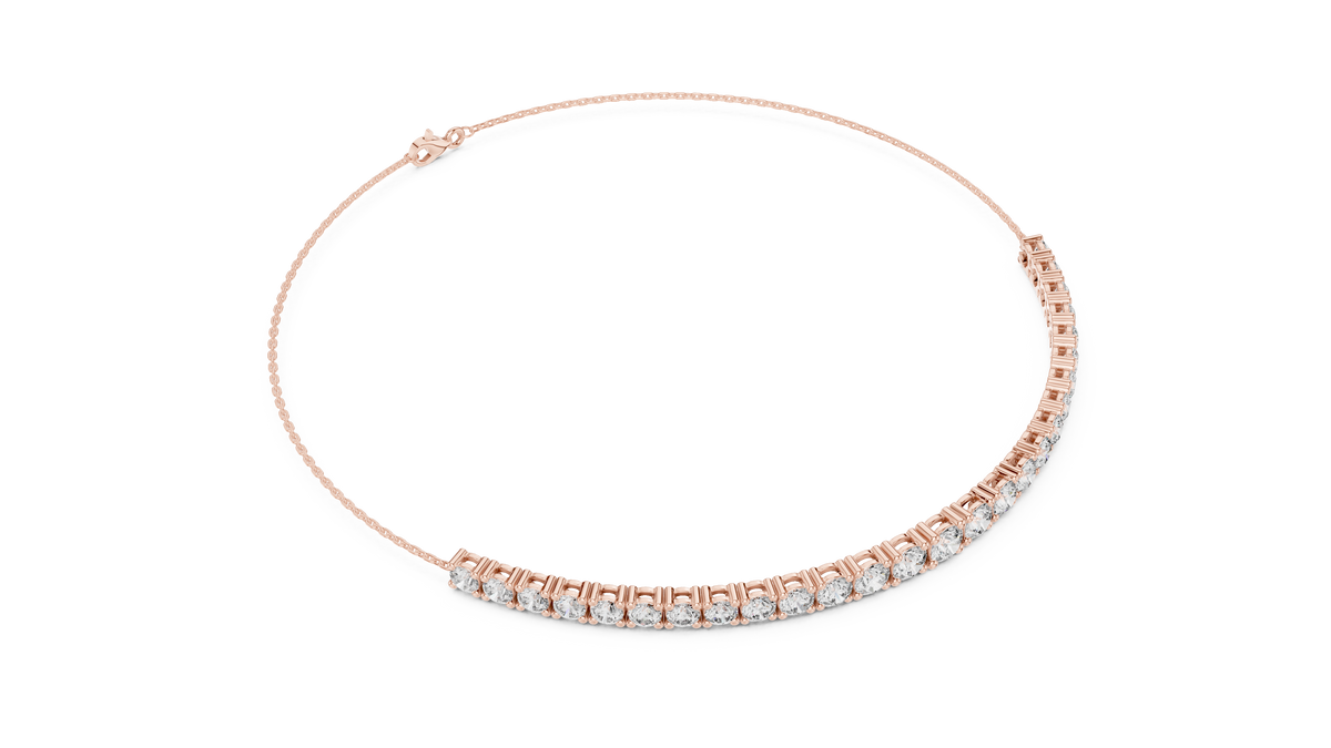 Minimalistisches Diamant-Kettenarmband