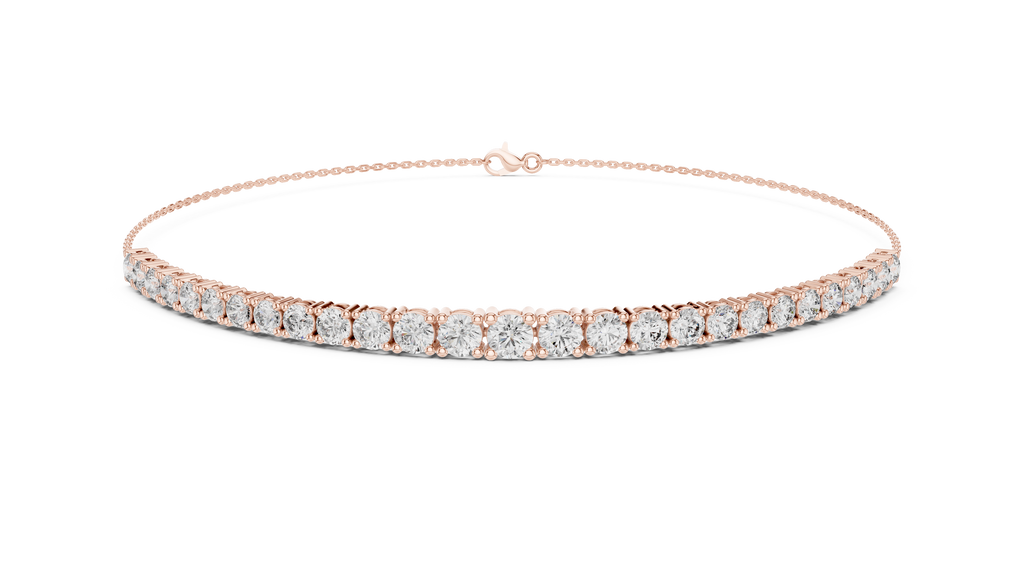 Minimalistisches Diamant-Kettenarmband