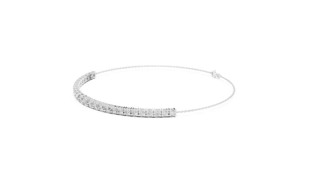 Minimalistisches Diamant-Kettenarmband