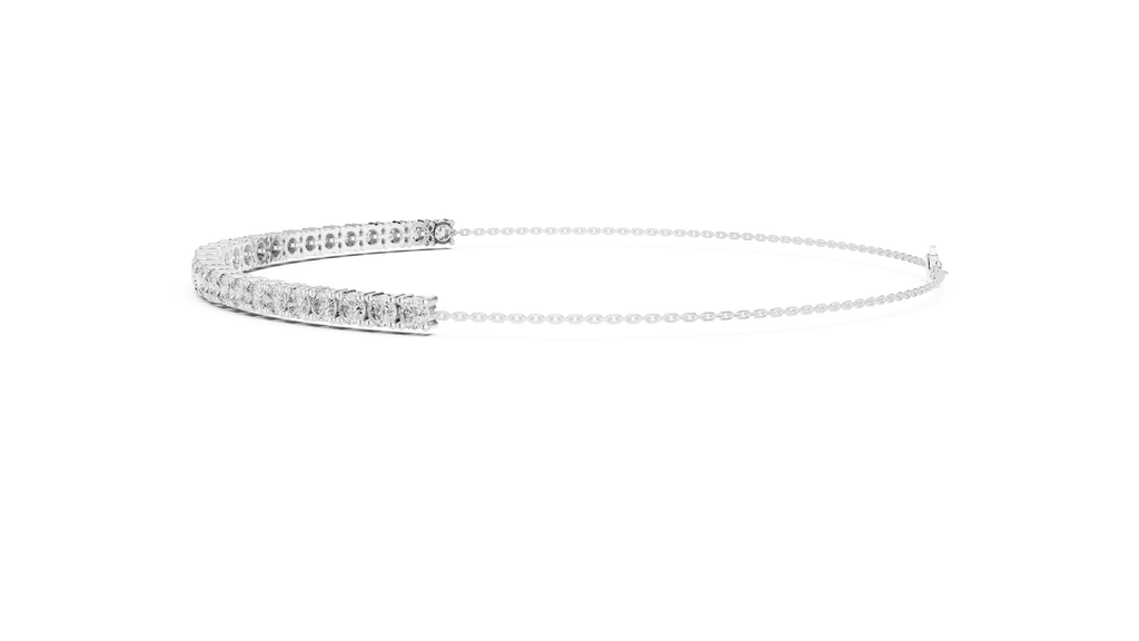 Minimalistisches Diamant-Kettenarmband