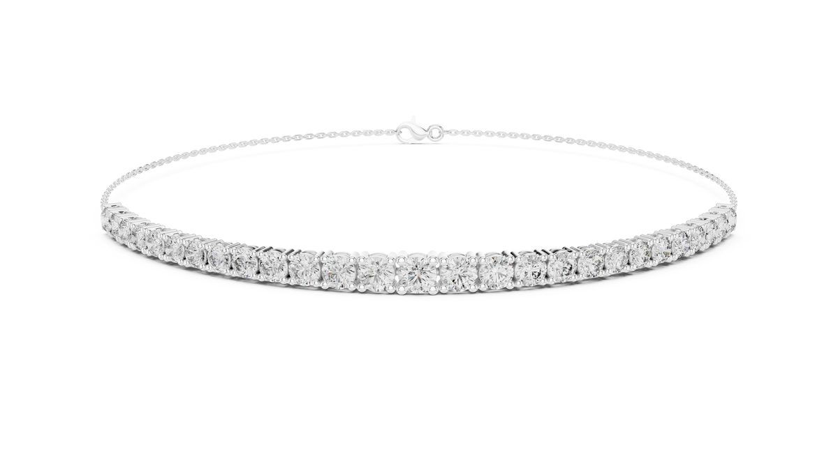 Minimalistisches Diamant-Kettenarmband