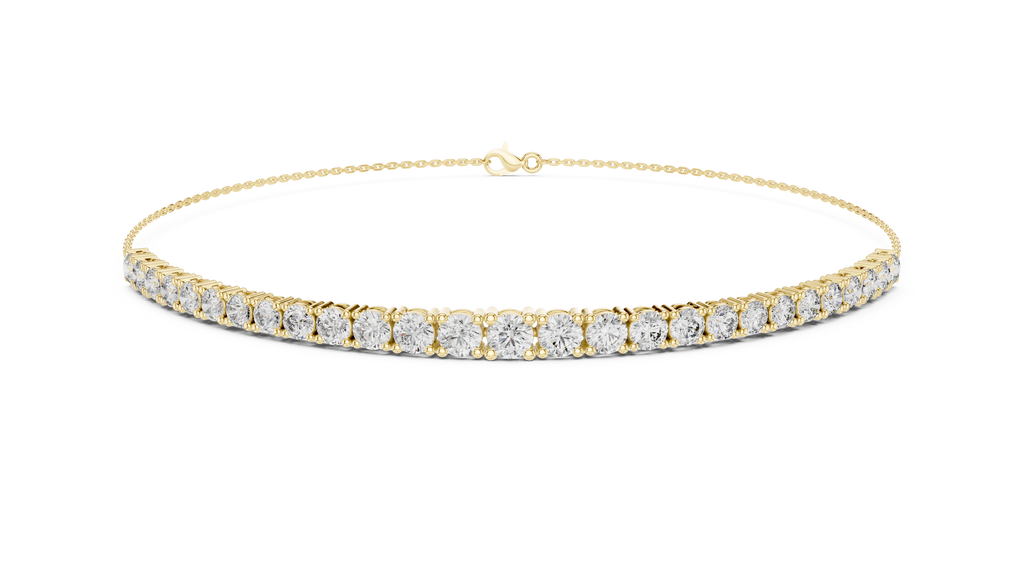 Minimalistisches Diamant-Kettenarmband
