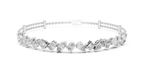 Confettine Scattered Multi-Shape Lab Grown Diamond Chain Bracelet