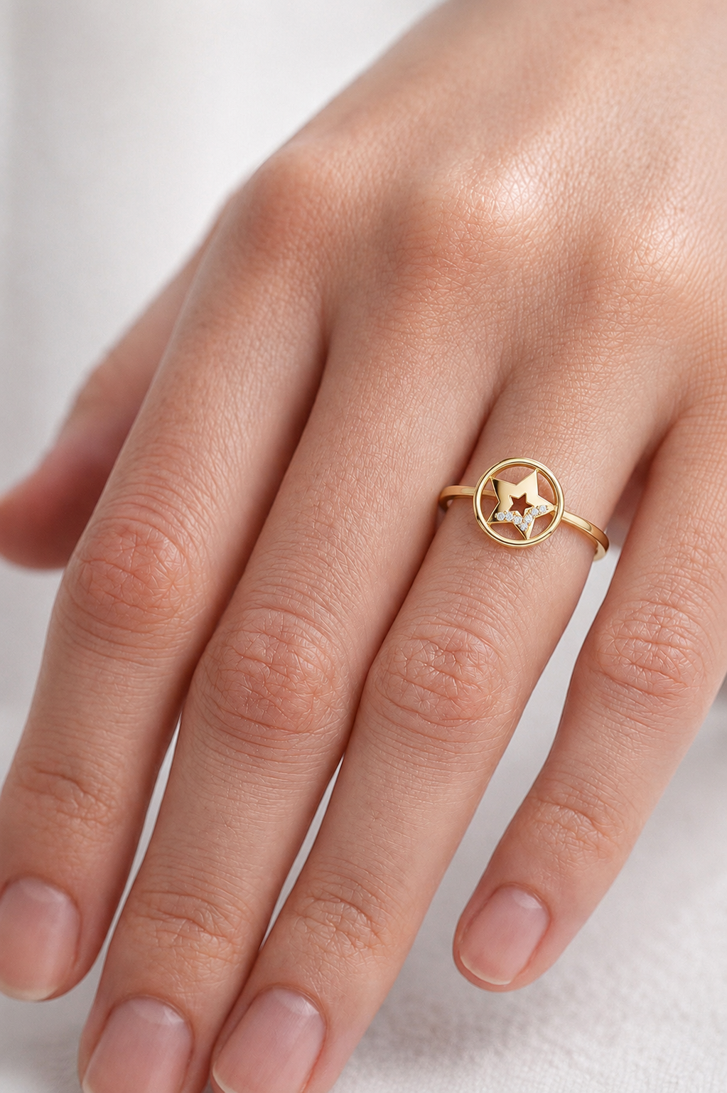 Celestial Star Lab Grown Diamond Ring