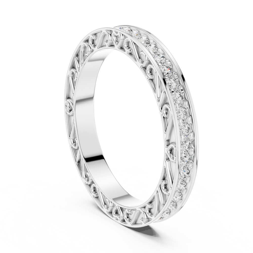 Roselith Classic Pavé Lab Grown Diamond Band Ring