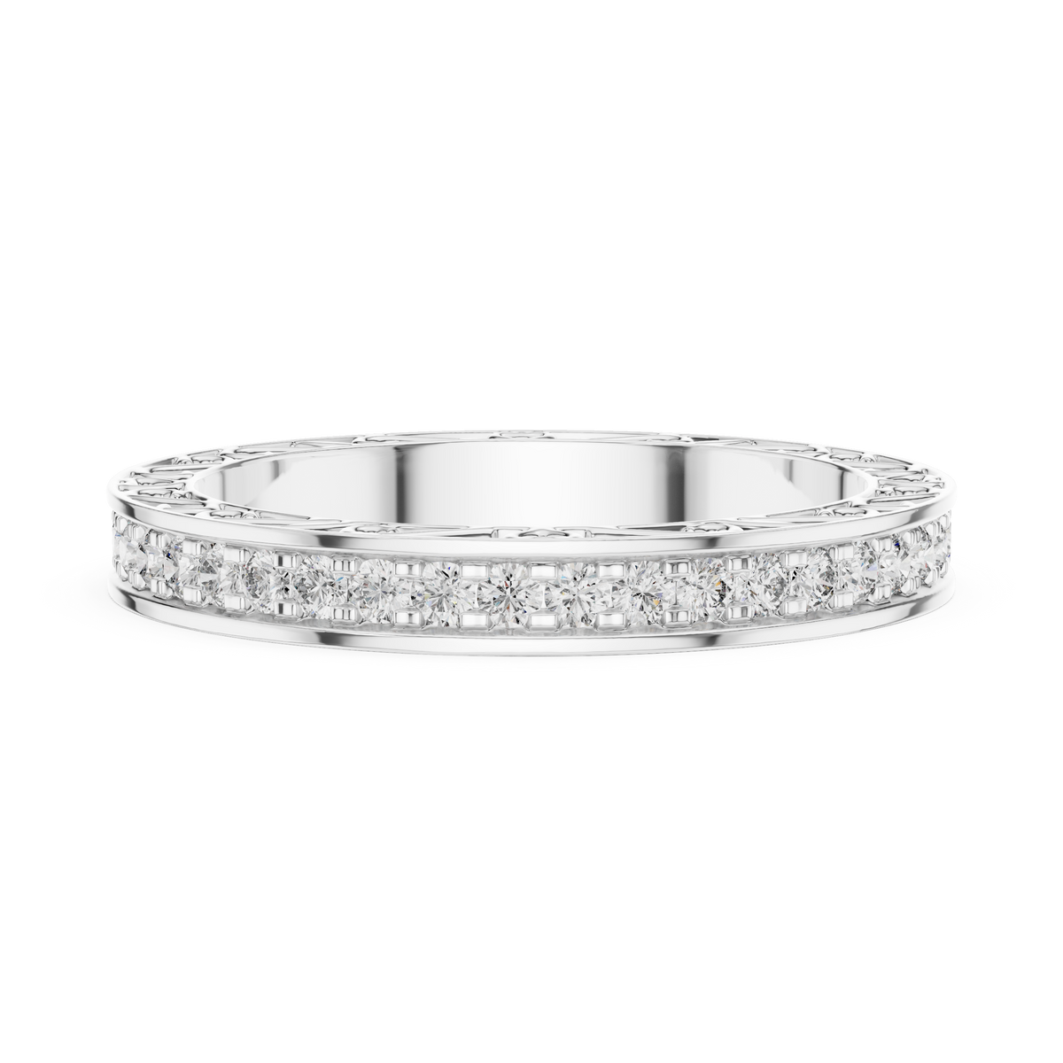 Roselith Classic Pavé Lab Grown Diamond Band Ring
