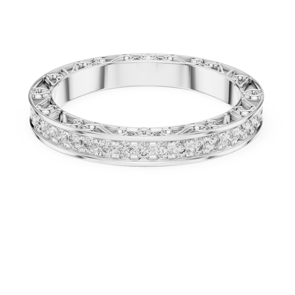 Roselith Classic Pavé Lab Grown Diamond Band Ring