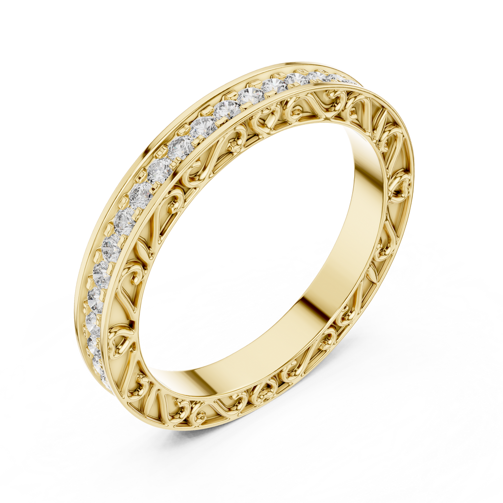 Roselith Classic Pavé Lab Grown Diamond Band Ring
