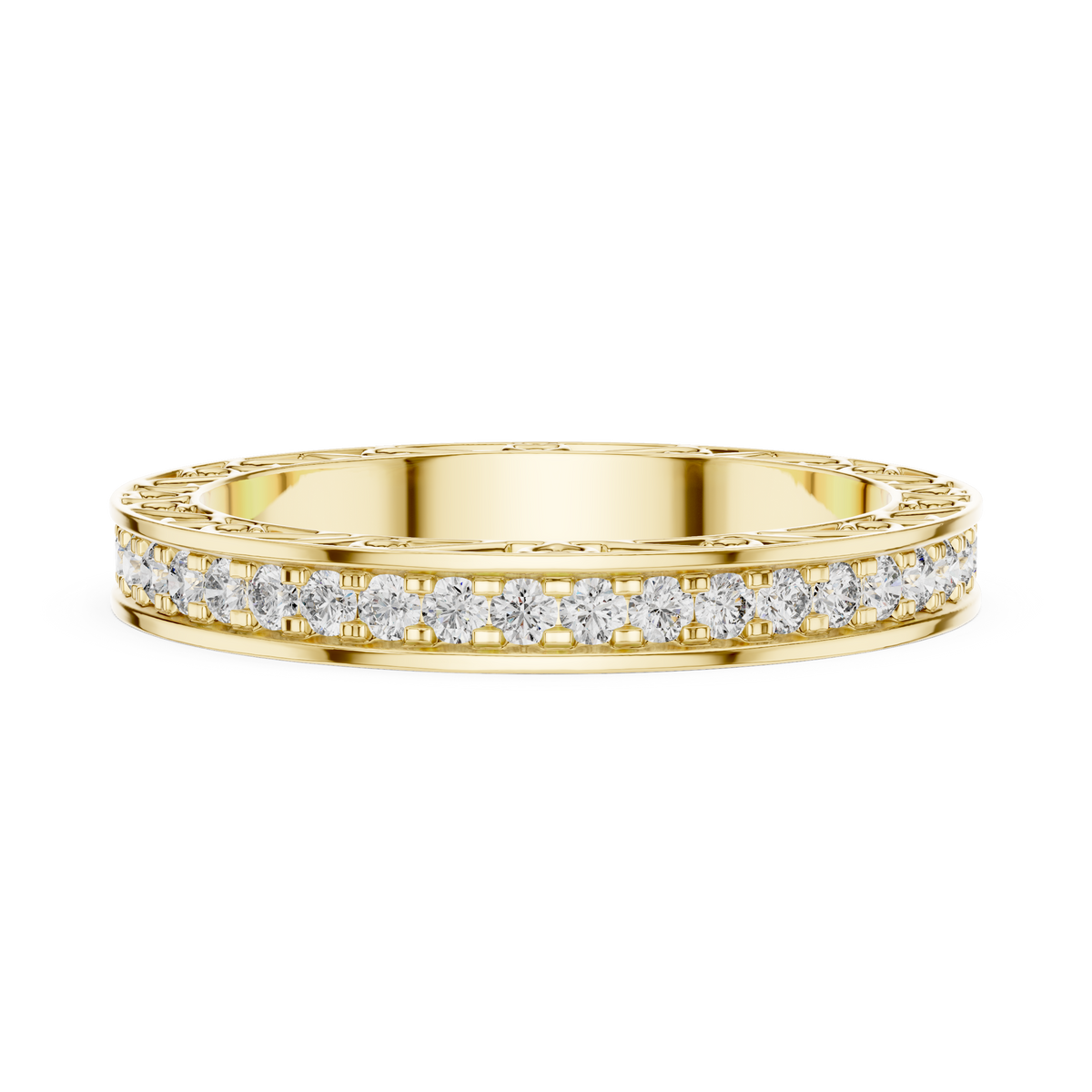 Roselith Classic Pavé Lab Grown Diamond Band Ring