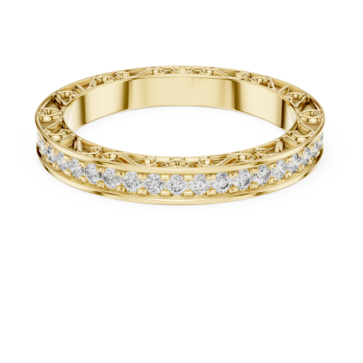 Roselith Classic Pavé Lab Grown Diamond Band Ring