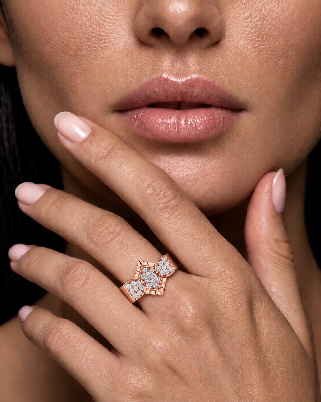 Evanthe Lab Grown Diamond Statement Ring