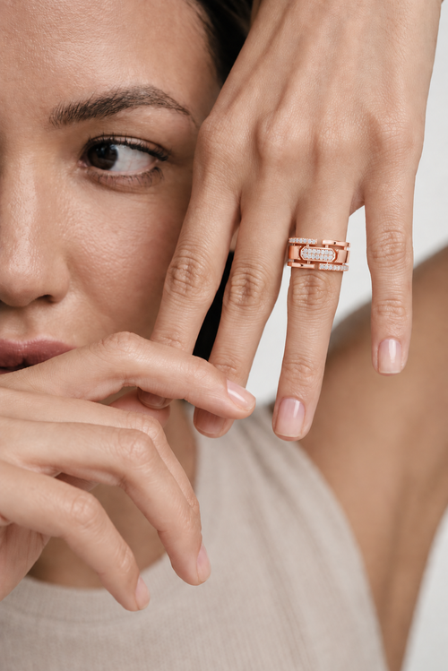 Bellavere Lab Grown Diamond Designer Ring for Women.