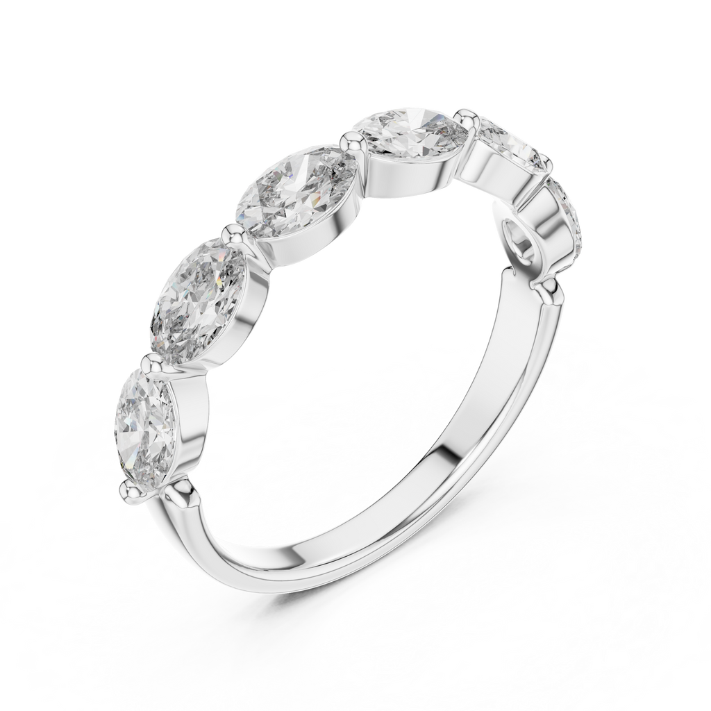 Thalia Oval Cut Lab Grown Diamond Solitaire Ring.