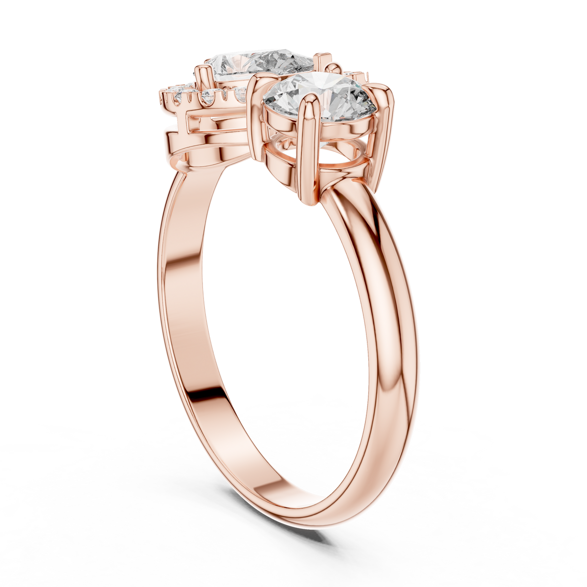 Odalys Toi et Moi Lab Grown Diamond Ring