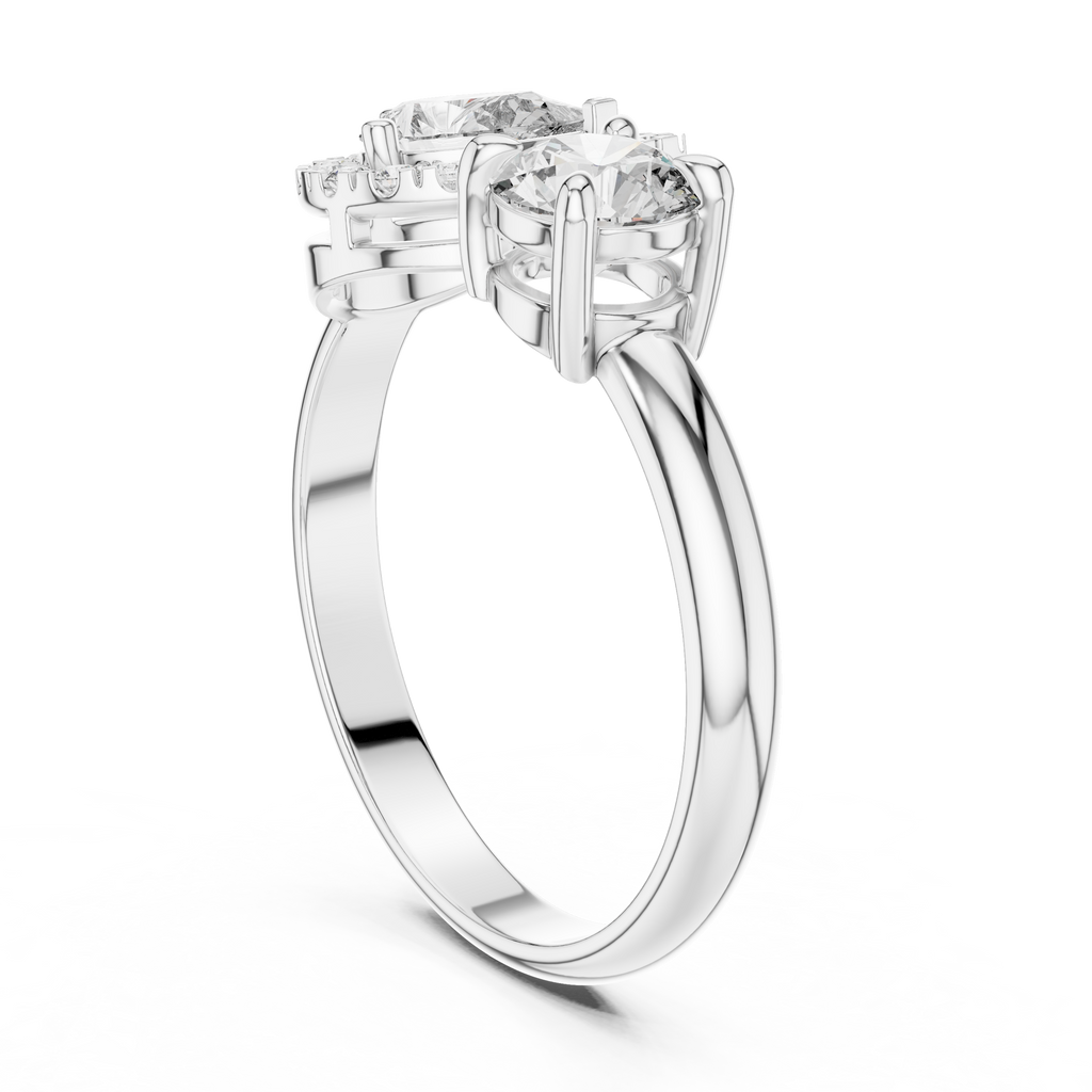 Odalys Toi et Moi Lab Grown Diamond Ring