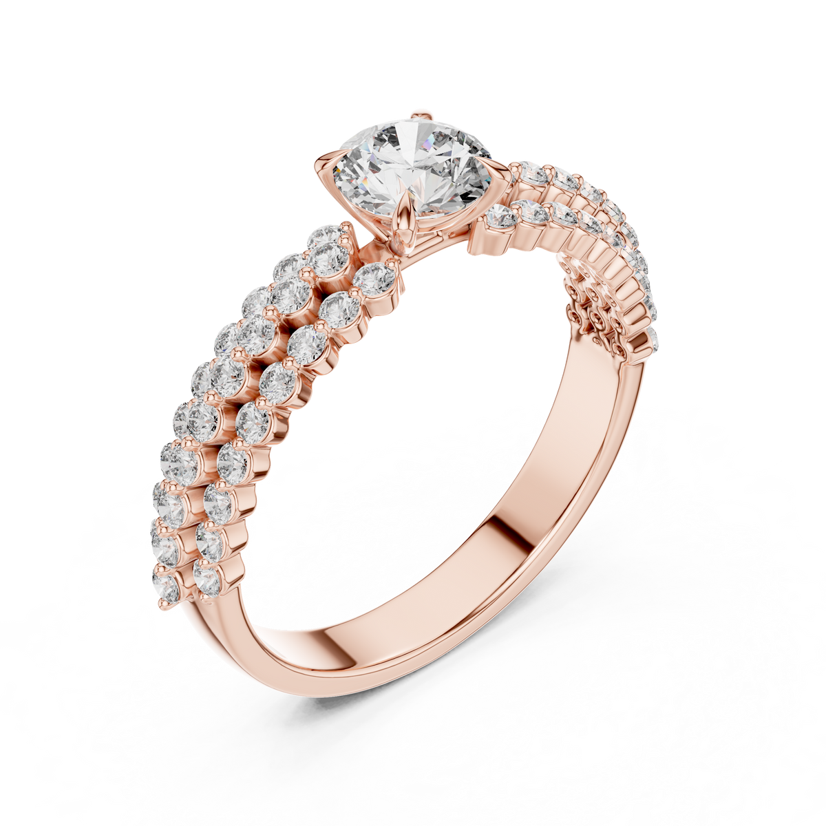 Cushion Cluster Lab Grown Diamond