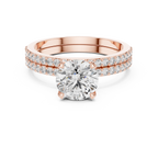 Giselle Round Solitaire Lab Grown Diamond Bridal Ring