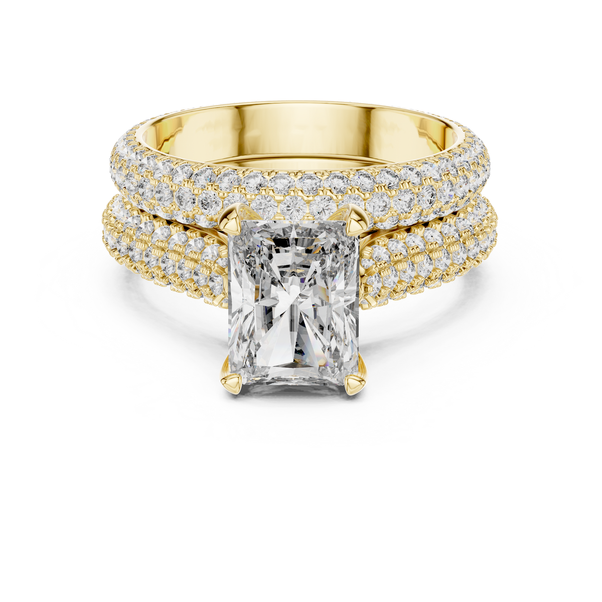Imperial Radiance Lab Grown Diamond Statement Ring.