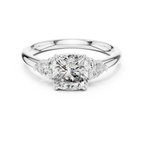 Triune Brilliance Lab Grown Diamond Three-Stone Ring