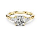 Triune Brilliance Lab Grown Diamond Three-Stone Ring