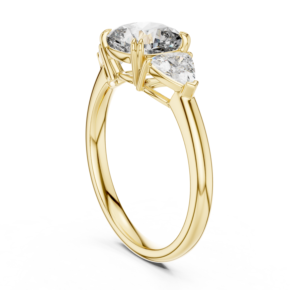 Triune Brilliance Lab Grown Diamond Three-Stone Ring