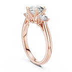 Aurora Trio Lab Grown Diamond Three-Stone Ring
