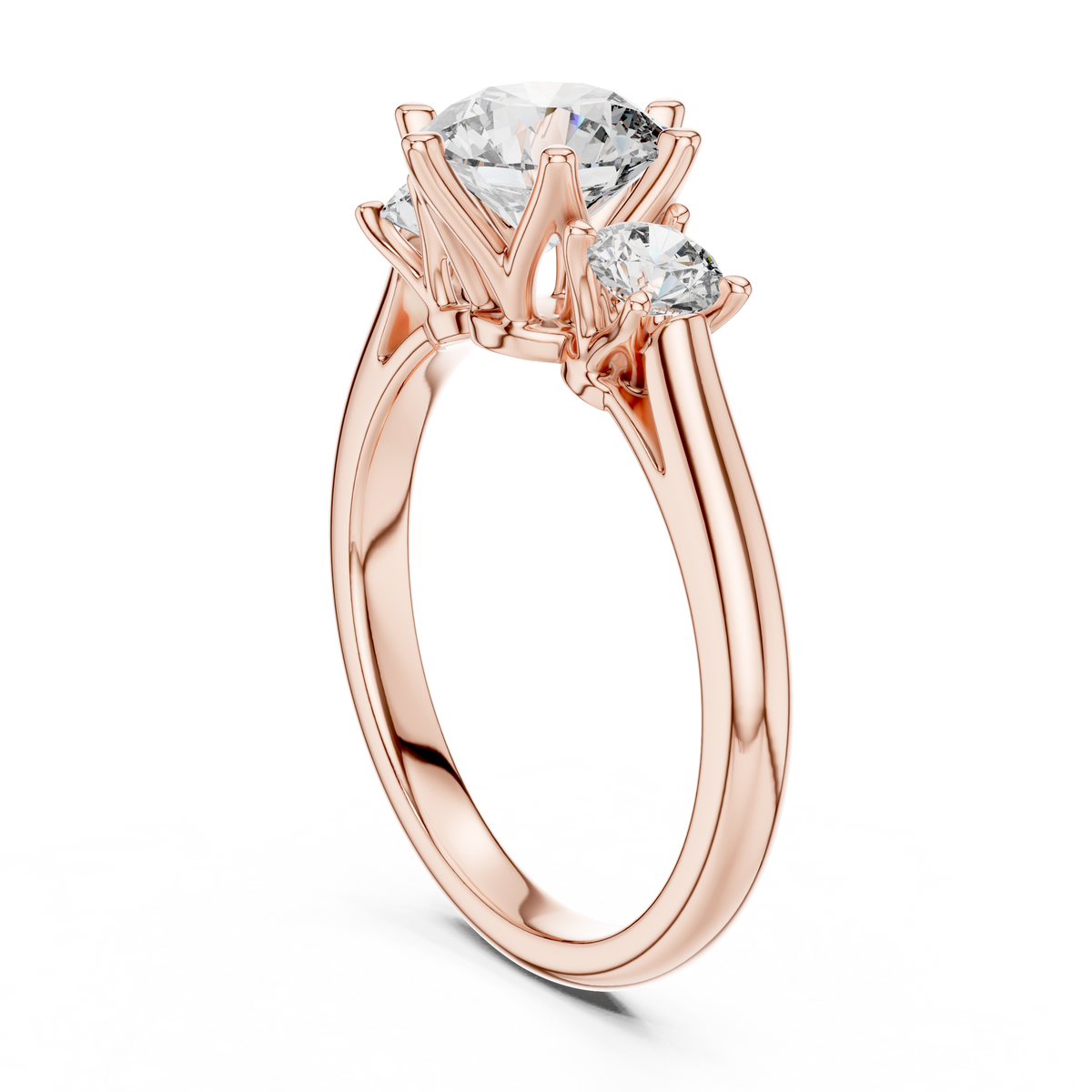 Aurora Trio Lab Grown Diamond Three-Stone Ring
