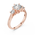Aurora Trio Lab Grown Diamond Three-Stone Ring