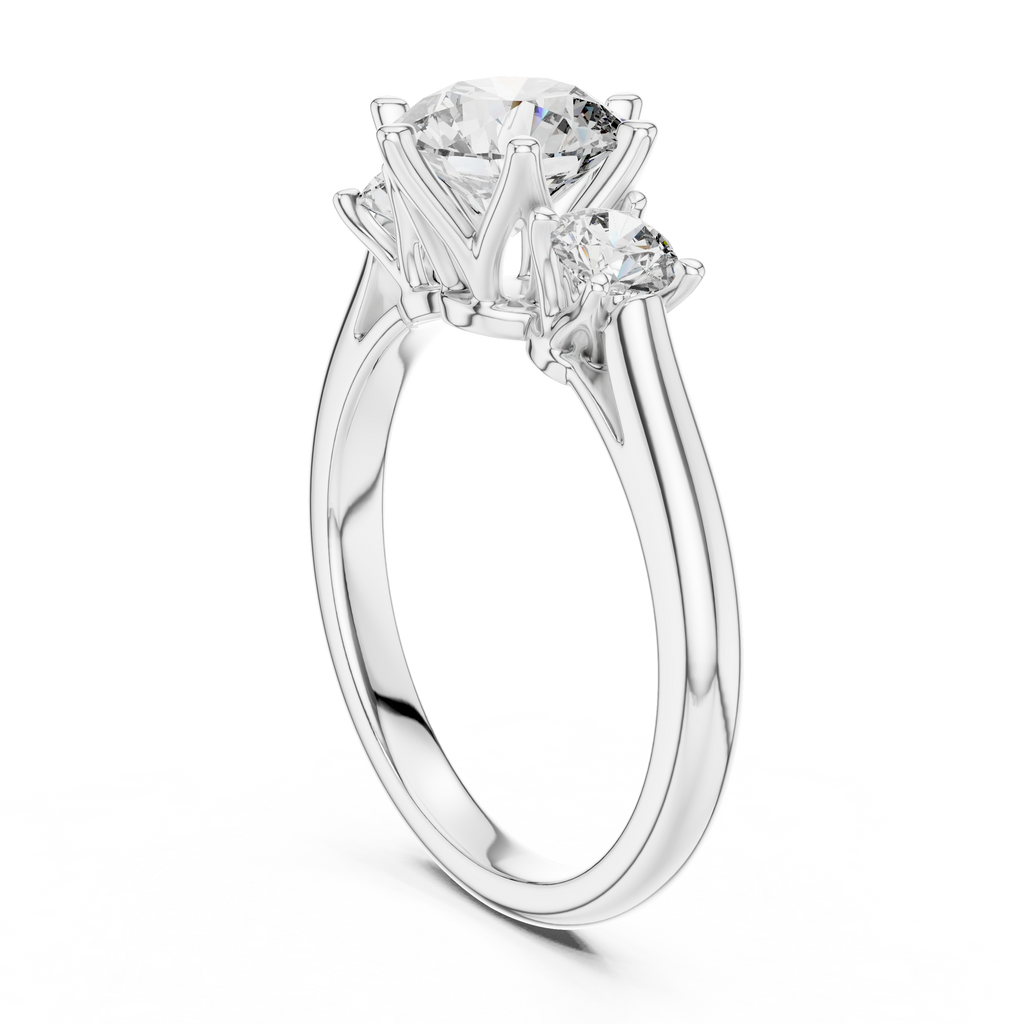 Aurora Trio Lab Grown Diamond Three-Stone Ring