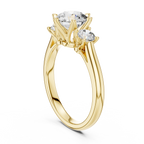 Aurora Trio Lab Grown Diamond Three-Stone Ring