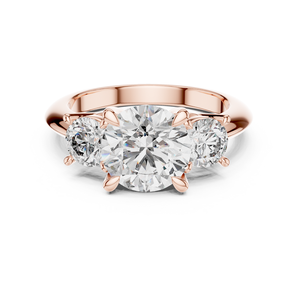Eternal Triad Lab Grown Diamond Three-Stone Ring